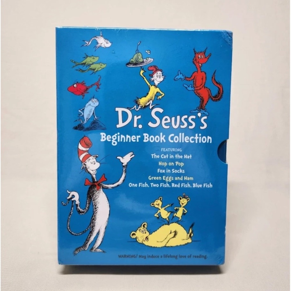 Dr. Seuss Beginner Book Collection 5 Book Box Set Hardcover New Sealed